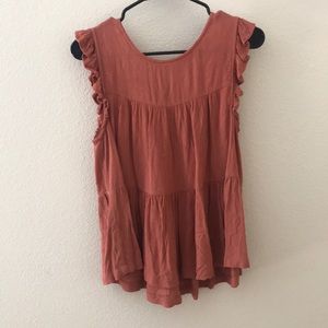 Rustic orange Top